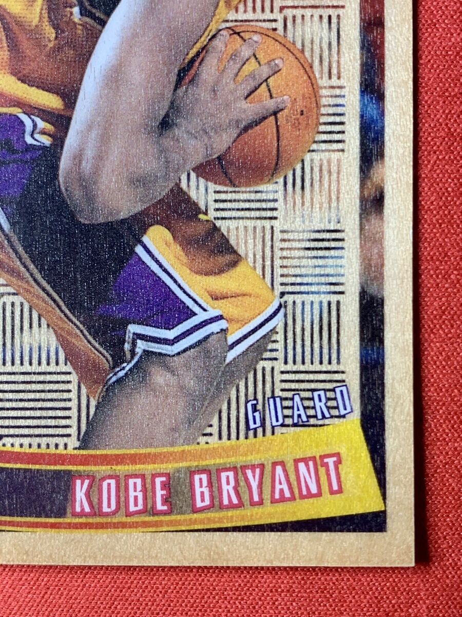 Kobe Bryant 1996-97 Topps Youthquake #YQ15 Rookie RC Wood Kobe Bryant 1996-97 Topps Youthquake #YQ15 Rookie RC Wood
