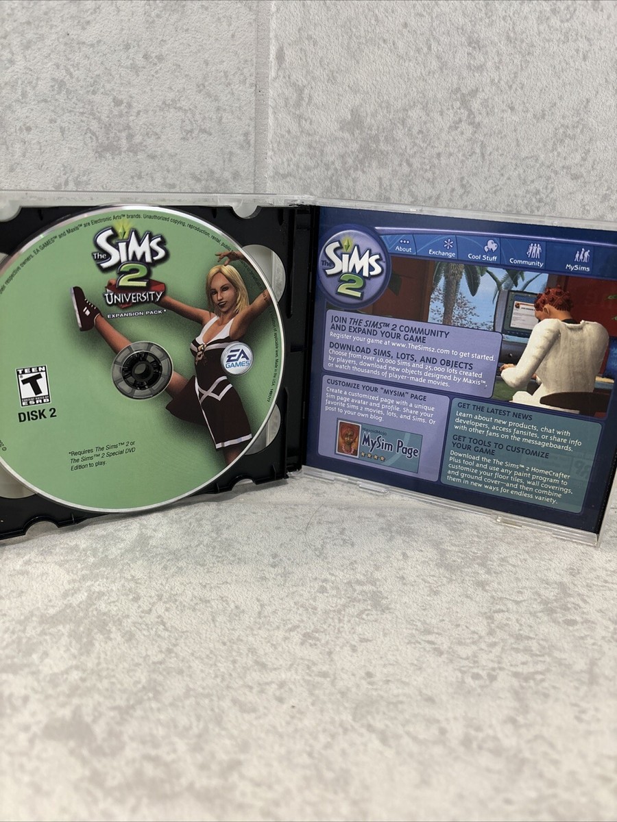 The Sims 2 University Expansion Pack - PC Game | eBay The Sims 2 University Expansion Pack - PC Game | eBay