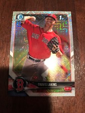 2018 BOWMAN MEGA Box Mojo Chrome Travis Lakins Boston Red Sox Rookie