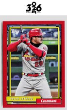 Nolan Arenado 2021 Topps Update 1992 Topps Redux Red Border #T92-43 #/70