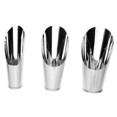  3pcs Bonsai Soil Scoops Stainless Steel Garden Hand Soil Scooper Metal Spade 