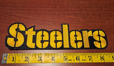 Parche bordado Pittsburgh Steelers Big 8 1/2" hierro envío gratuito RC4