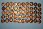 BU Lincoln Wheat Penny Cent 1944 D - 1 Roll {{RL03
