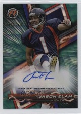 2023 Composite Resurgence Signatures Teal Surge Refractor Jason Elam Auto c6i