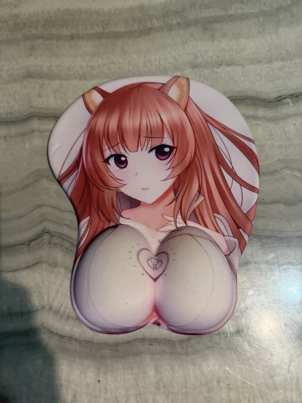 Anime Mouse Pad with Wrist Rest Multicolor Non-Slip Ergonomic