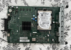 HP LaserJet 500 Color M55 Formatter Board Cf079-60101 320GB mit Festplatte!!