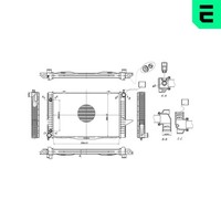 MotorküHler WasserküHler ERA 673232 FüR Volvo S70 874 V70 1 875 876 C70 873 872
