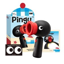 Pingu Portable Rechargeable Fan 2000mAh Rotating Anime Desk Summer Travel