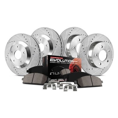 PowerStop K1079 Brake Kit For Lexus SC430 2002-2010 Front Rear