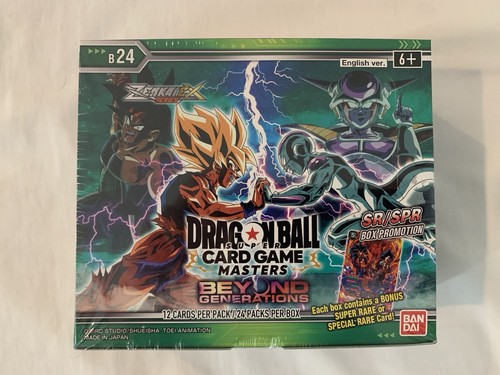 Dragon Ball Super Masters Beyond Generations Booster Box B24 Zenkai Series