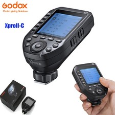 US Godox XProII-C 2.4G TTL HSS 1/8000s Camera Flash Trigger Transmitter fr Canon