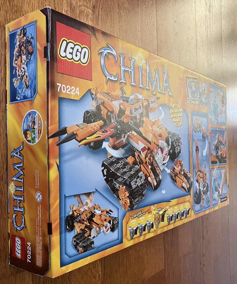 LEGO LEGENDS OF CHIMA: Tiger's Mobile Command (70224) - New in