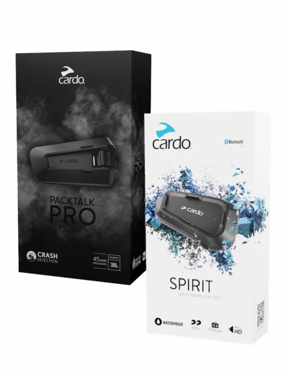 Cardo Packtalk PRO/SPIRIT Duo offered in BUNDLE Fast Shipping in 3