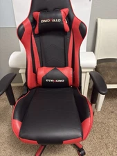GameFitz Gaming Chair in Black & Red