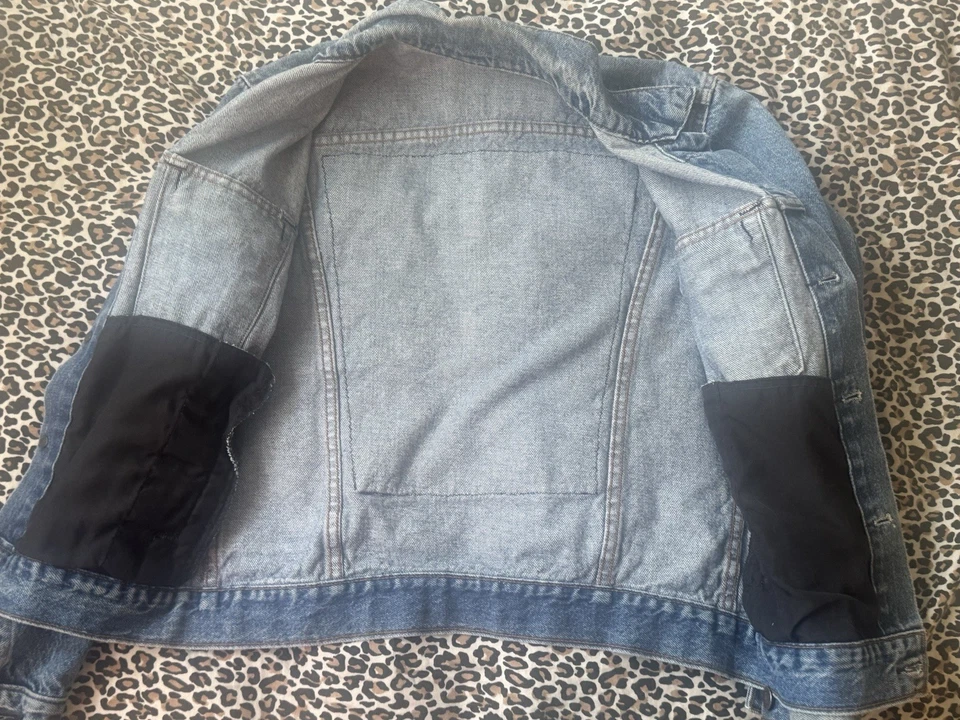 Chaqueta vaquera vintage de metal pesado Iron Madien años 80 Foto 4 de 4