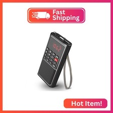 BOESPATR B01 Mini Portable FM Radio USB Player, TF/SD Card/USB Slot Support Mp3