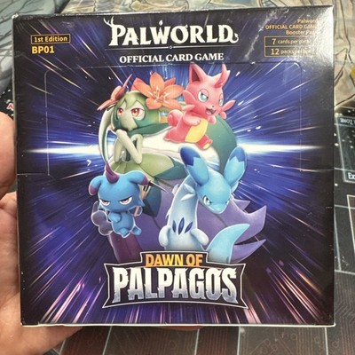 Palworld TCG: Dawn of Palpagos Booster Box 1st Edition English sealed