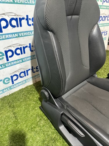 AUDI A3 SEAT FRONT Drivers HALF LEATHER S LINE HEATED MK3 8V 2012 - - Picture 11 of 17
