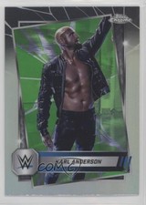 2025 Topps Chrome WWE Neon Green & Black Refractor Karl Anderson #79 03wo