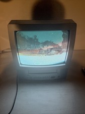 Toshiba MV13P2 13" CRT Television VCR TV Both Working Perfect No Remote