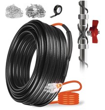 100 FT 8W/FT Heat Tape Water Pipes Heating Cable For Pipe Freeze Protection 120V