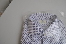 BORRELLI NAPOLI REALE SARTORIA 1°LINEA TG 44 COTONE FATTA A MANO 375,00 BOR-2ffK