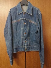 Vintage 1950's Sears Roebucks Denim Jacket Size 40 Indigo Length 56cm