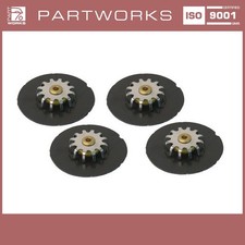 4x Dämpfungsblech Bremssattel für PORSCHE 944 S2 968 964 Carrera VORNE 40mm