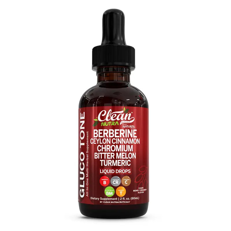 Berberine 3000mg Gymnema/Apple Cider Vinegar/Chromium/Ceylon Cinnamon 2oz Drops