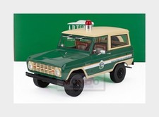 1:18 GREENLIGHT Ford Usa Bronco Smokey Bear Forest Ranger 1967 Green Cream GREEN