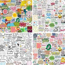 300PCS Motivational Inspirational Stickers for Scrapbook Planner Journaling