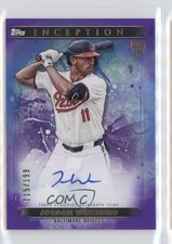 2024 Inception Base Rookie and Emerging Stars Purple Jordan Westburg Auto 1f6j