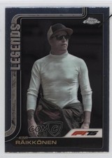2025 Topps Chrome Formula 1 F1 Legends Kimi Raikkonen Kimi Räikkönen #157 1u4i