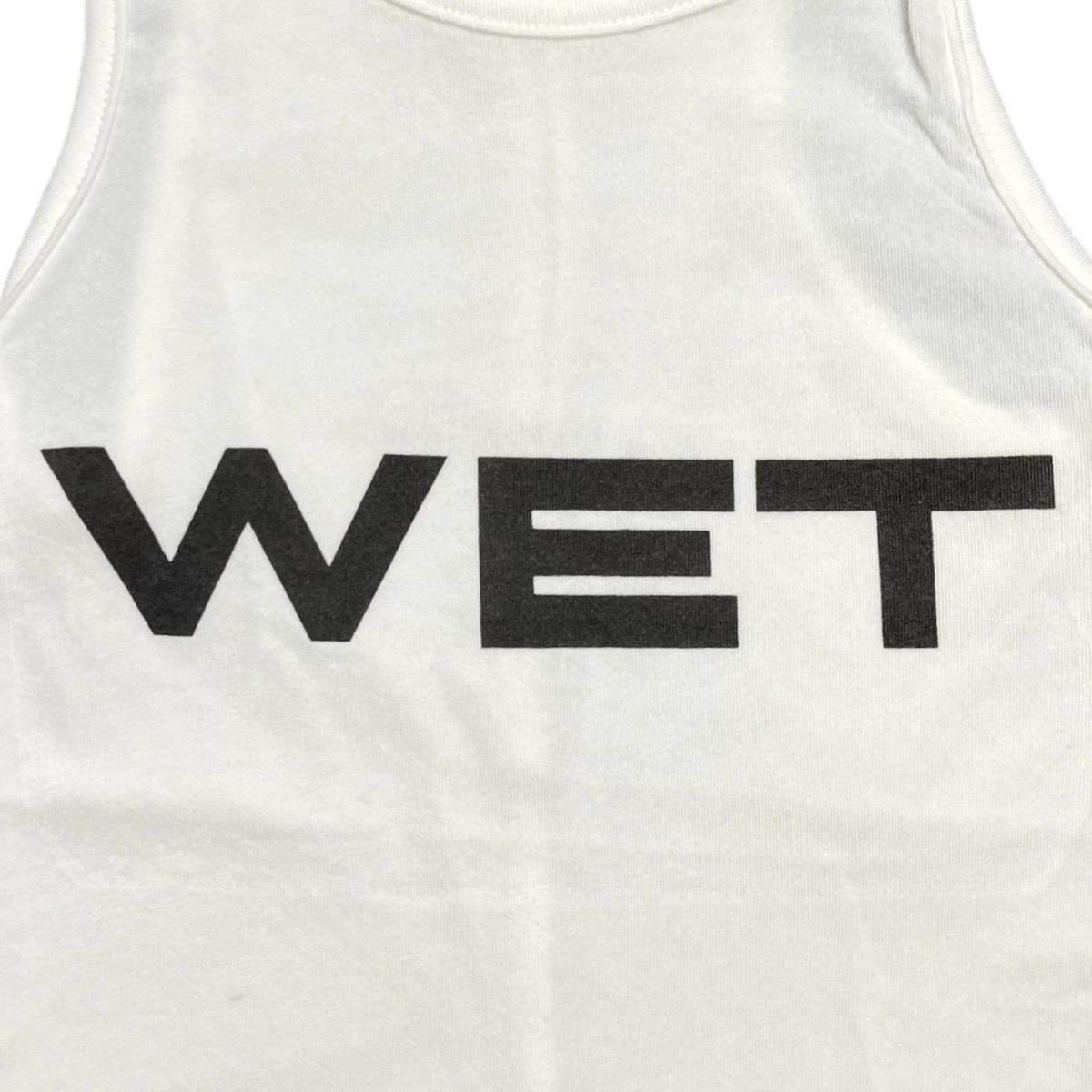 Yeezy Mowalola Wet Tank Top White | eBay
