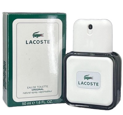 Lacoste Original Eau De Toilette For Men 1.6 oz /50 ml Spray Rare Vintage