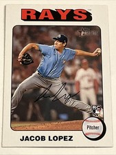 2024 Topps Heritage White Border Jacob Lopez RC #285