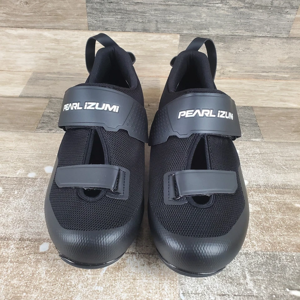 Pearl Izumi Tri Fly 7 Zapatos de Ciclismo para Hombres Talla 12 EU 47 Negro Zapato de Bicicleta NUEVO Foto 2 de 4