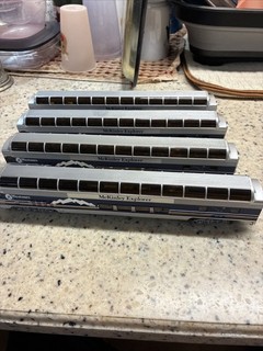 Ho Scale Bachmann Alaska McKinley Explorer Diesel Passenger Trains only Qty 4