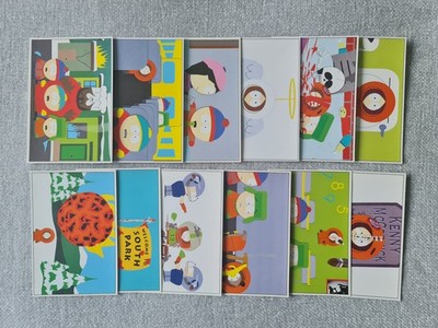 1998 Komödie Central South Park Postkarte Sammlerstücke - Serie 3 Karten 13-24