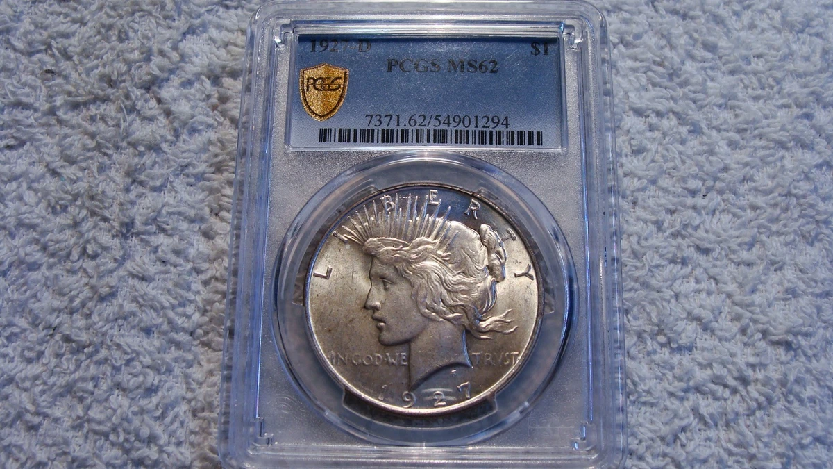 25+ Grade MS 62 Peace US Dollars (1921-1935) for sale | Updated