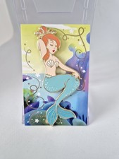 Disney Fantasy Pin Peter Pan Mermaid Lagoon Red Head Neverland Mermaid pin