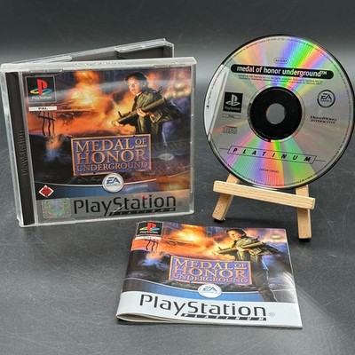 Medal Of Honor Underground (PS1, Playstation 1) mit Anleitung