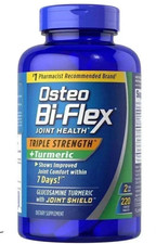 Osteo Bi-Flex Triple Strength with TURMERIC / 220 ct. / NEW SEALED / Exp 2028