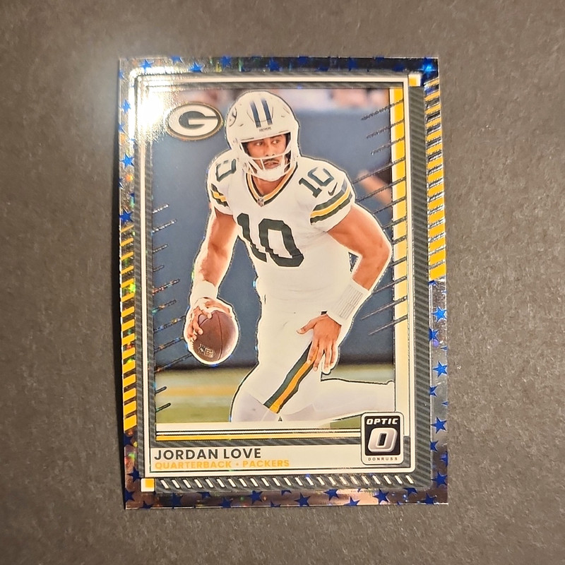 Panini 2025 Donruss Optic Jordan Love Green Bay Packers #177 Prizm Parallel