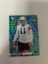 Panini Mosaic Rookies Green Mosaic Prizm Nic Scourton Carolina Panthers #391