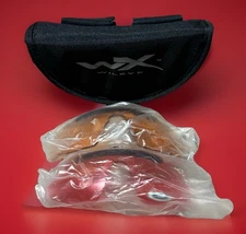 Wiley X Saber Advanced Replacement Lenses 2 Red And Orange With Case