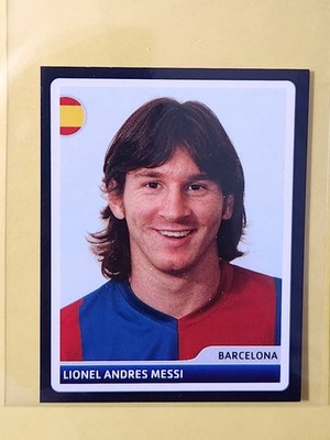 2006 Panini UEFA Champions League Stickers Lionel Messi #19 Barcelona 