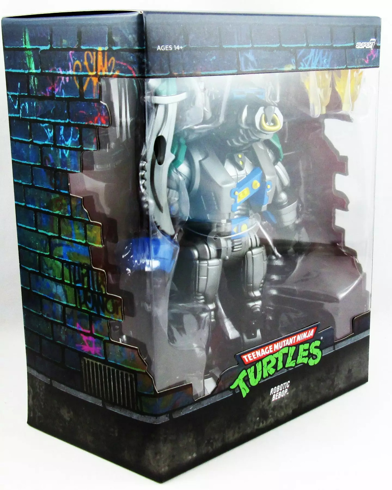 Figurine articulée TMNT Robotic Bebop Super7 pour diorama Tortues Ninja - 4