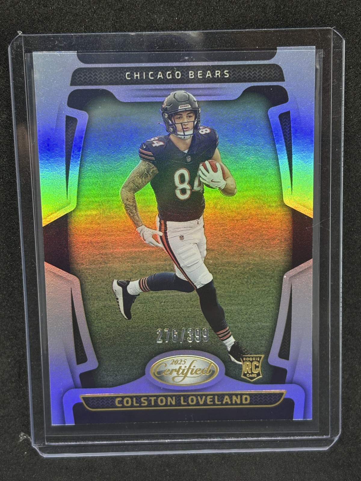2025 Panini Certified - Rookies Colston Loveland #110 Mirror /399 (RC)