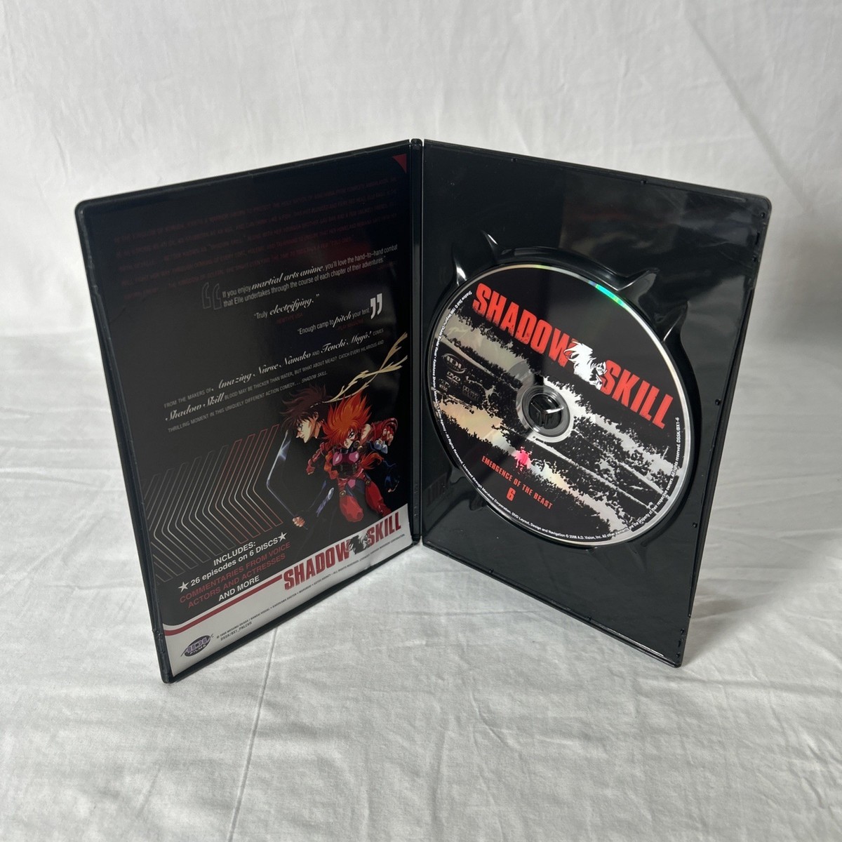 SHADOW SKILL DVDボックスセット 26エピソード Amazon.co.jp: 影技 SHADOW SKILL TV版 全26話 DVD BOX シャドウ